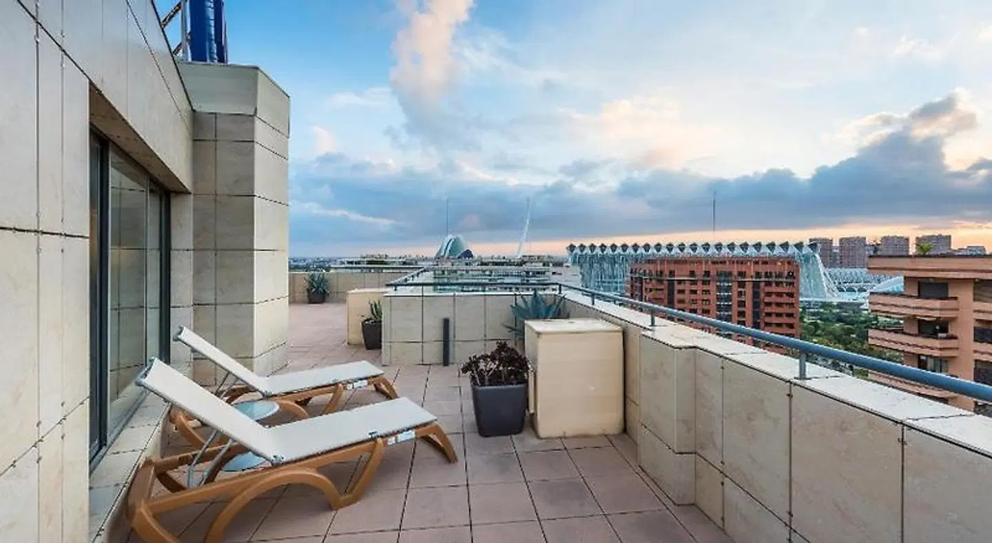 Hotel Valencia Oceanic Terrasse