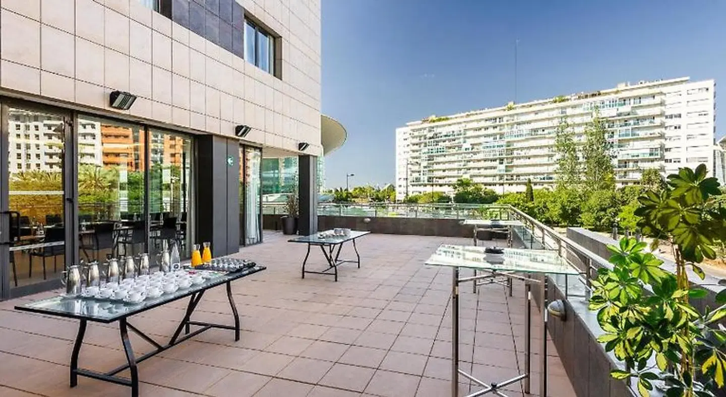Hotel Valencia Oceanic Terrasse