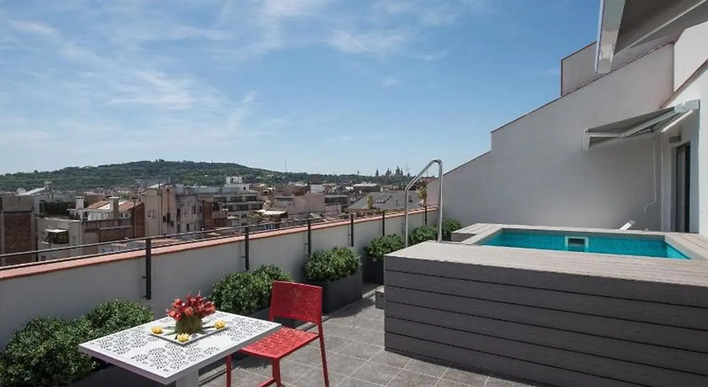 Catalonia Gran Via BCN Terrasse