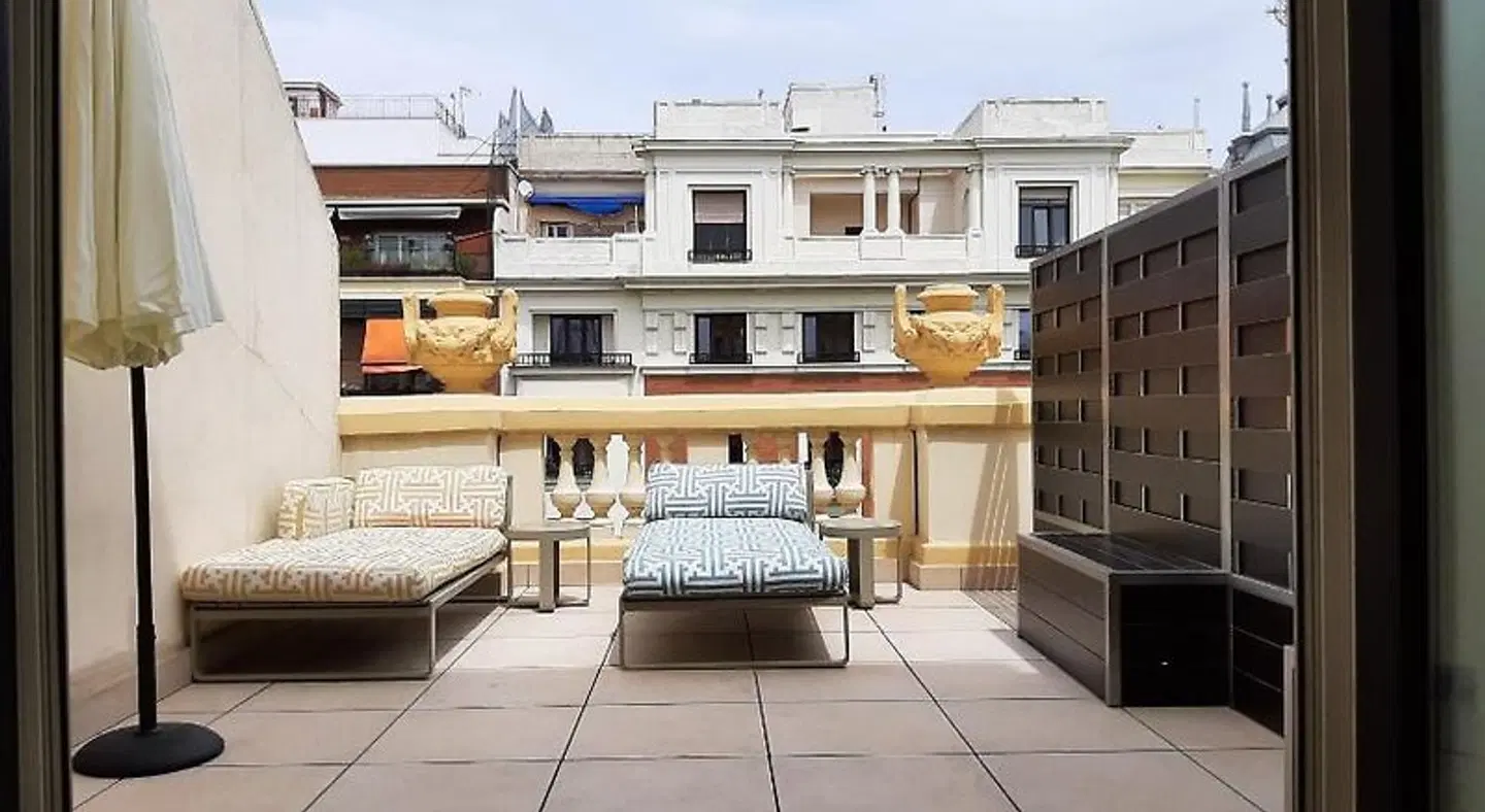 Hotel Sardinero Madrid Terrasse