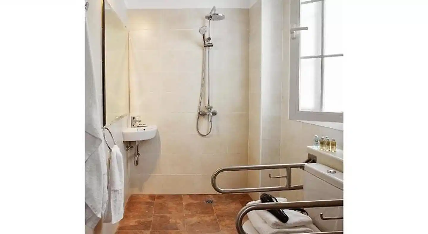 Lodgingmalaga Plaza Constitucion Badezimmer