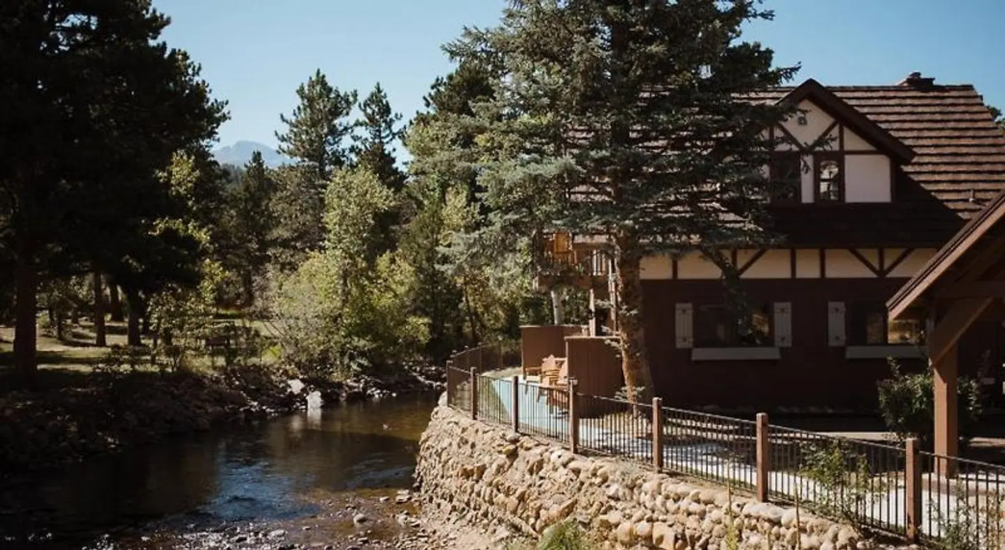The Landing at Estes Park - Riverside Retreat Terrasse