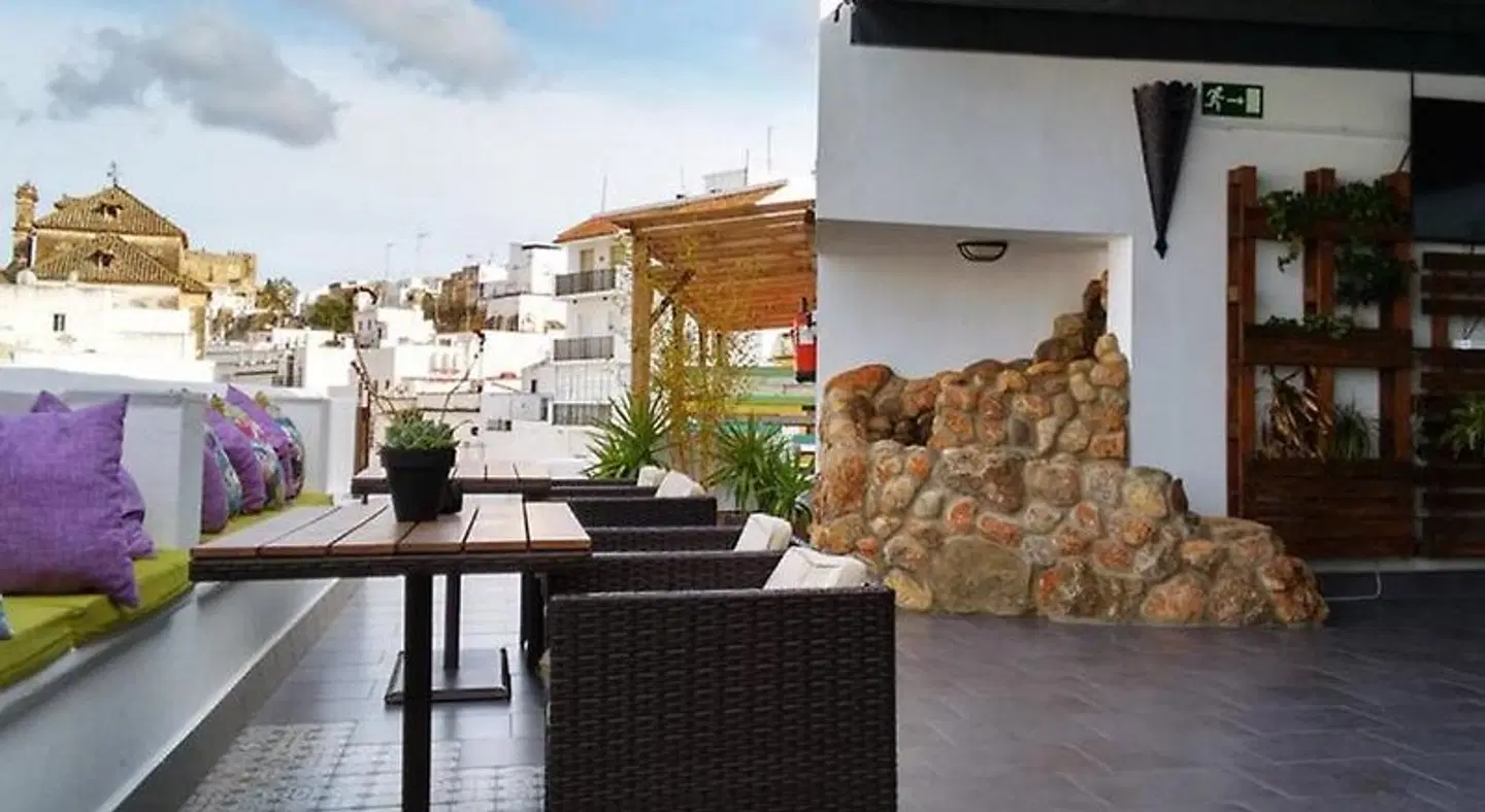 Hotel Posada de las Cuevas Terrasse
