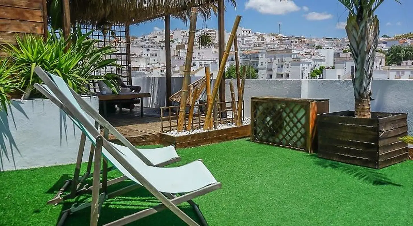 Hotel Posada de las Cuevas Garten