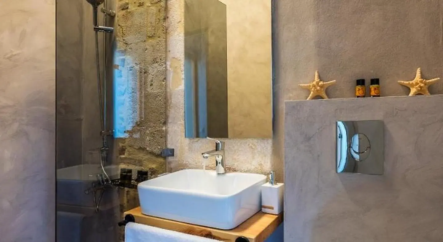 Aelios Design Hotel Badezimmer