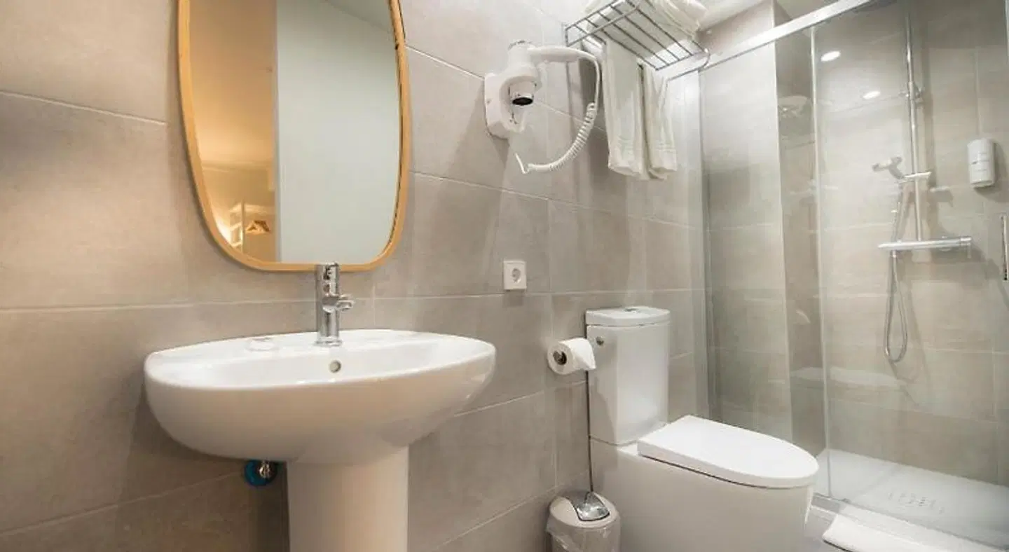 Hostal Apuntadores Badezimmer