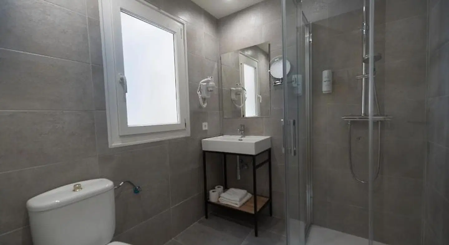 Hostal Apuntadores Badezimmer