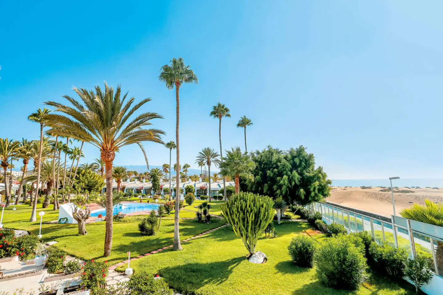 Sahara Beach Club Garten