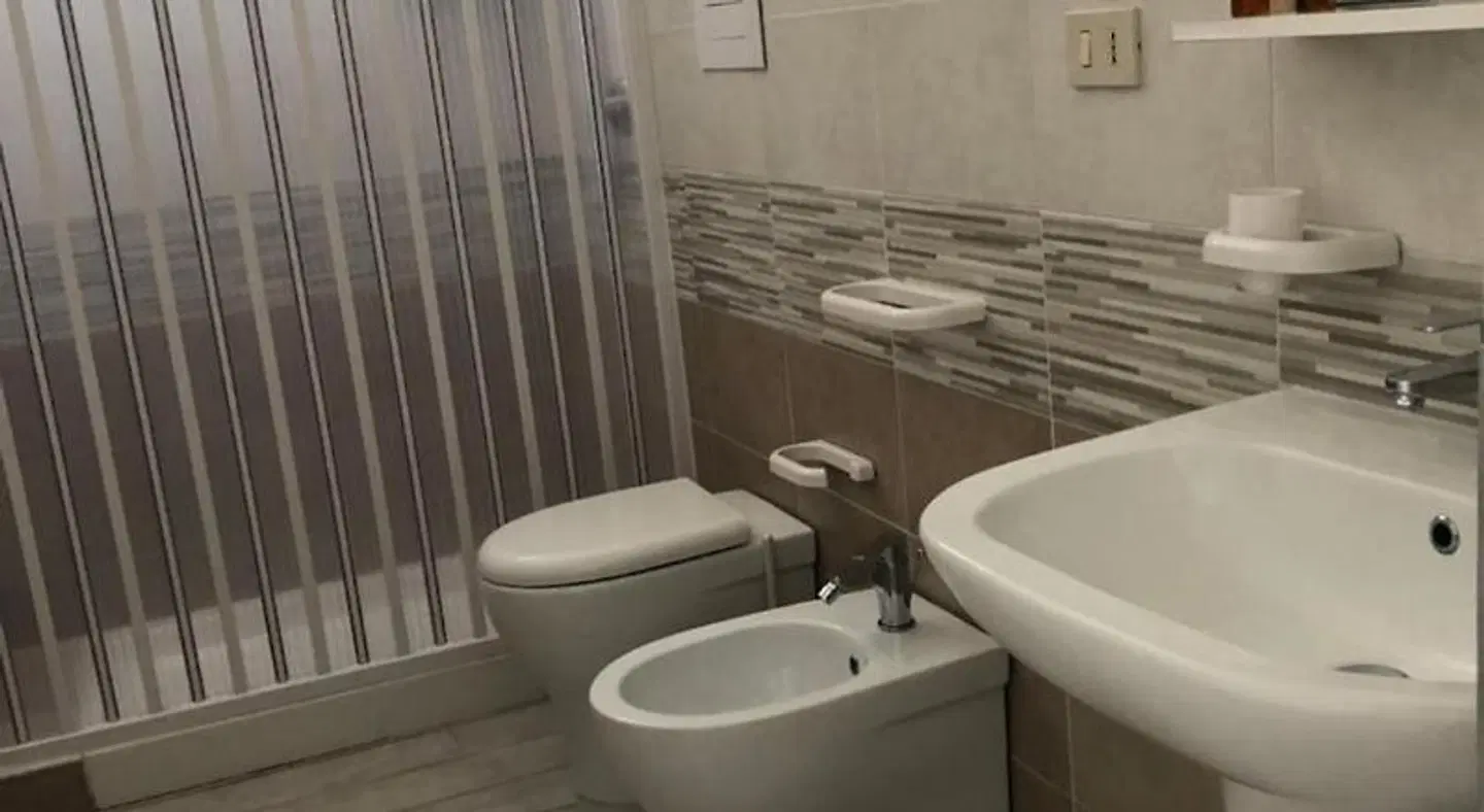 Al Saliceto Hotel Badezimmer