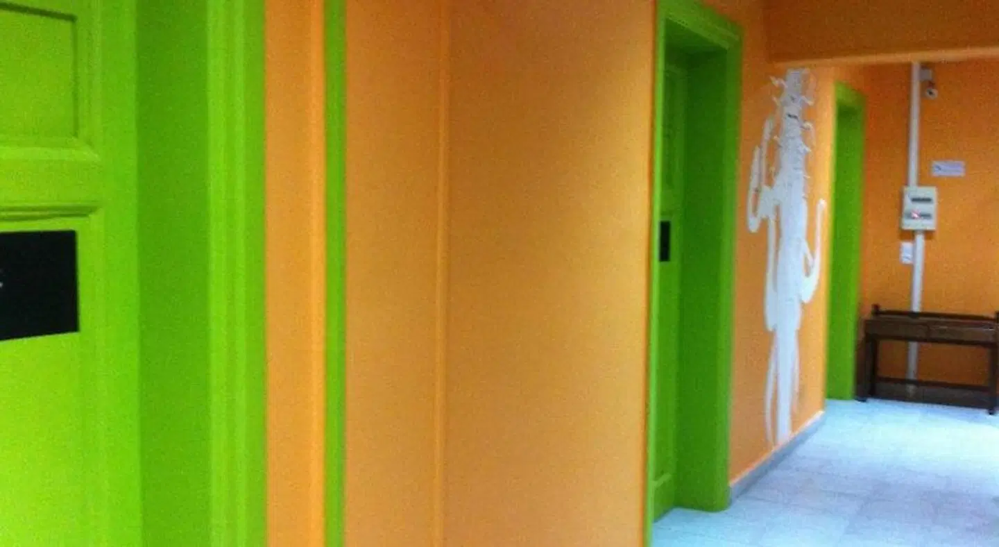 Zeus Hostel Badezimmer