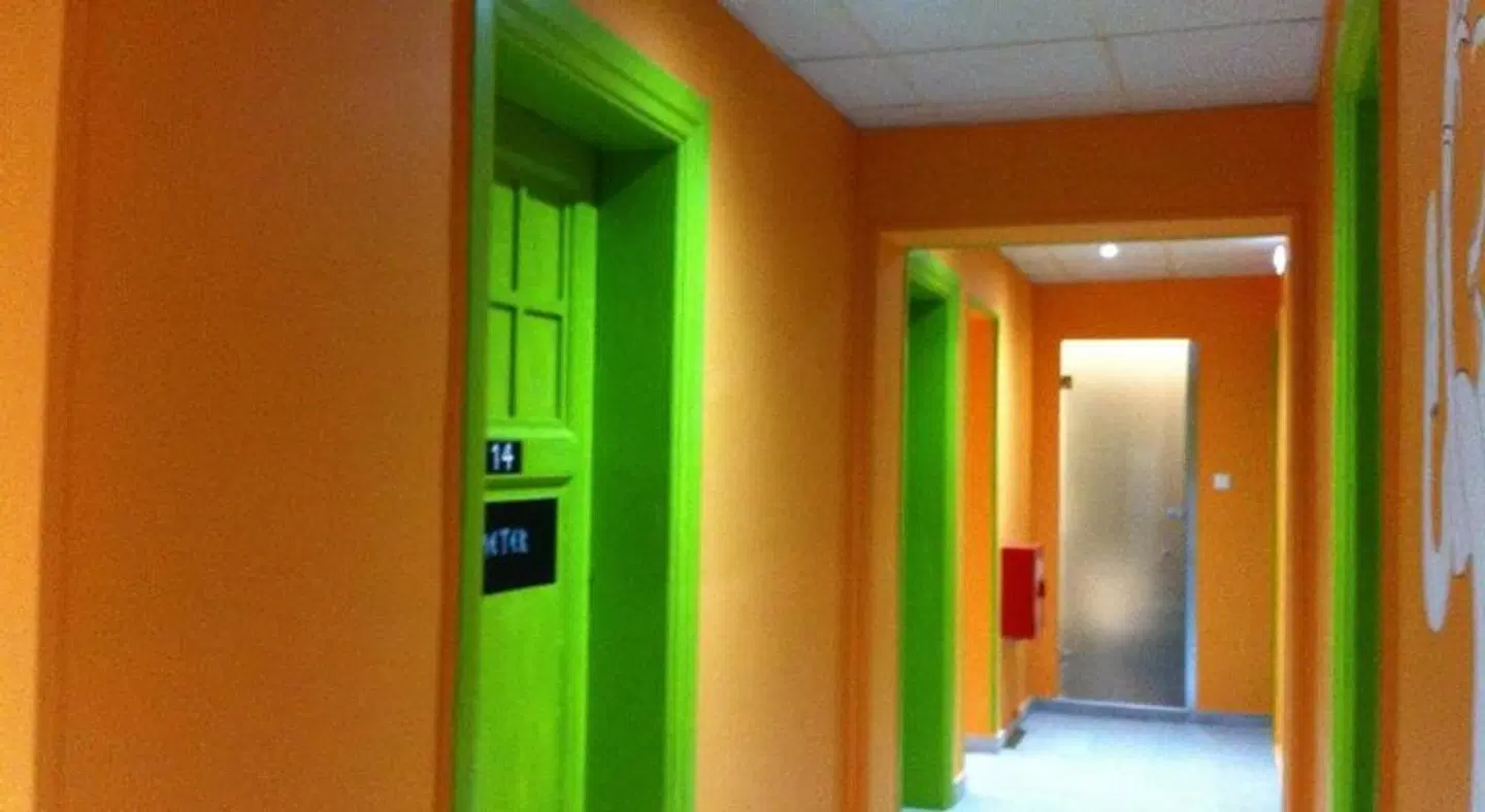 Zeus Hostel Badezimmer
