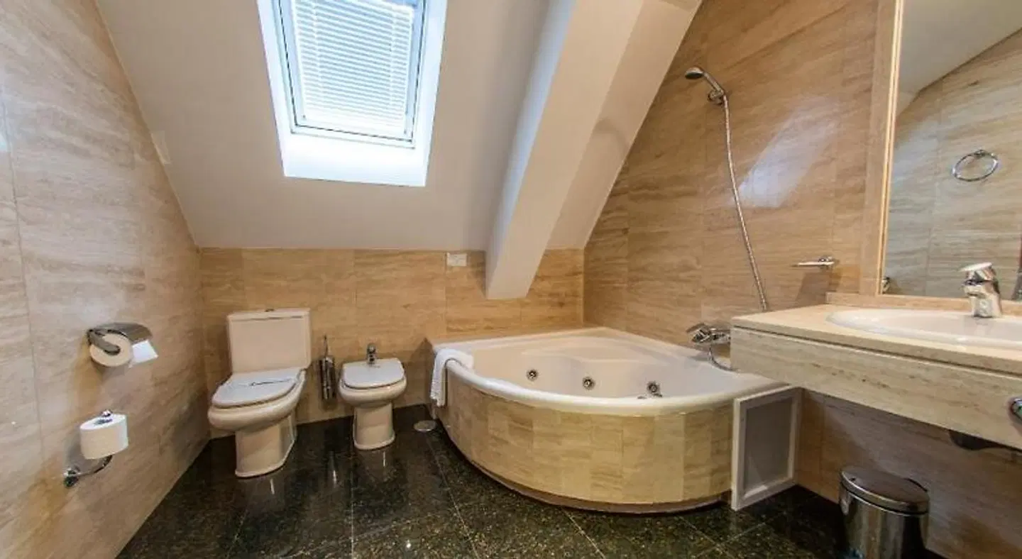 Hotel Los 5 Pinos Badezimmer