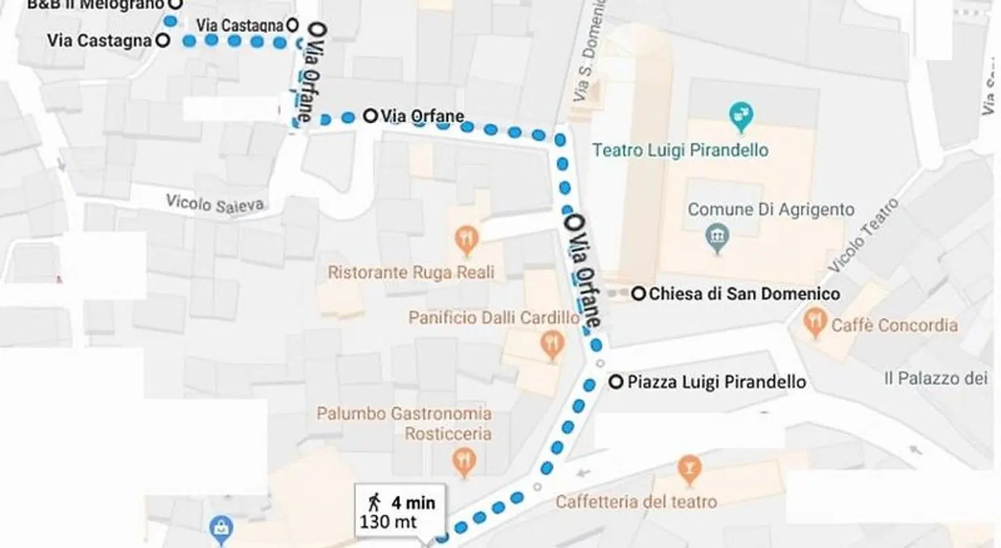 Il Melograno Landkarte