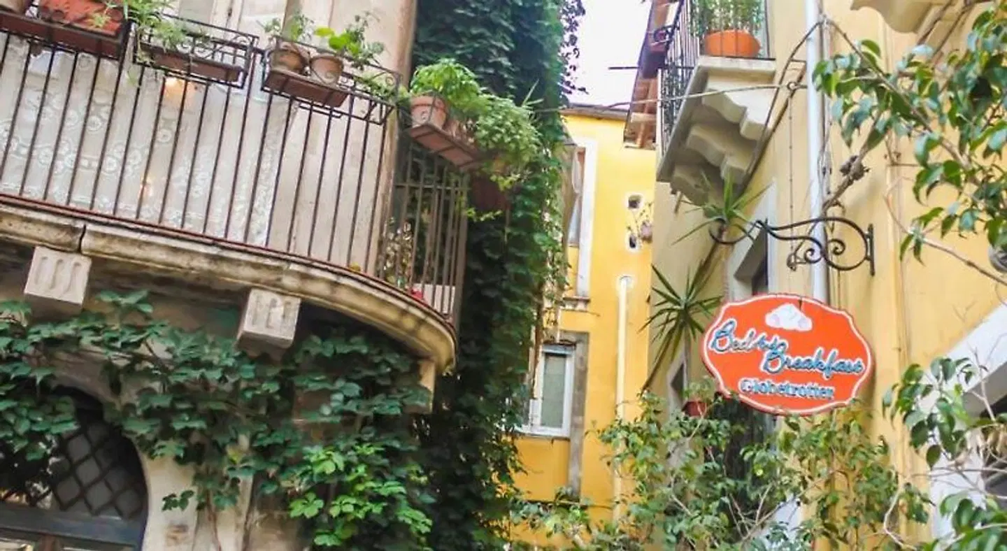 B&B Globetrotter Catania Garten