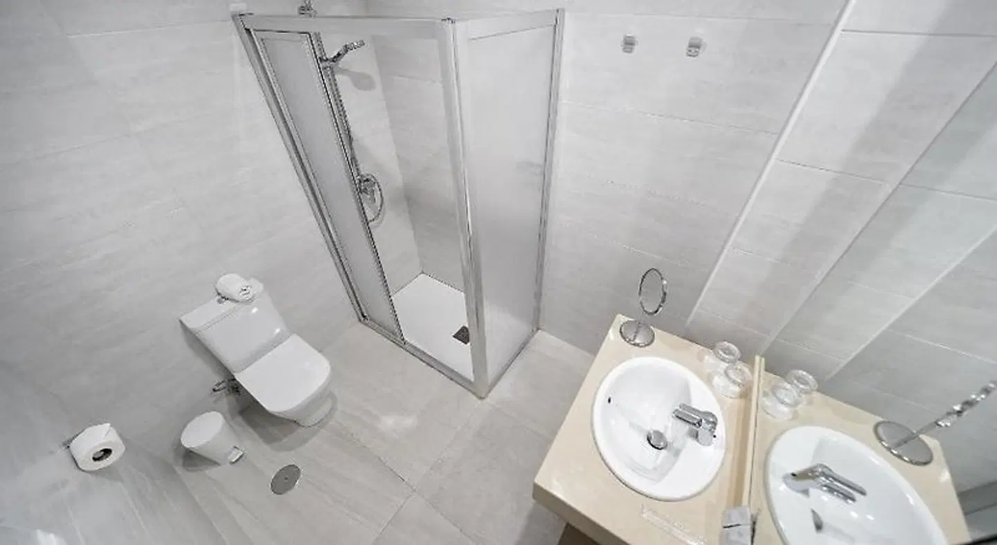 Hotel Matilde Badezimmer