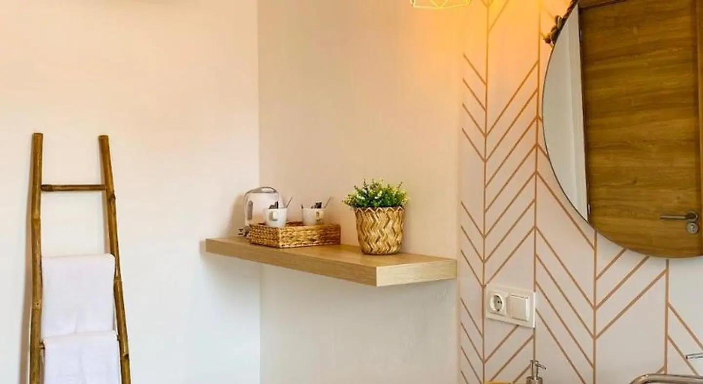 La Bartola Hostal Badezimmer