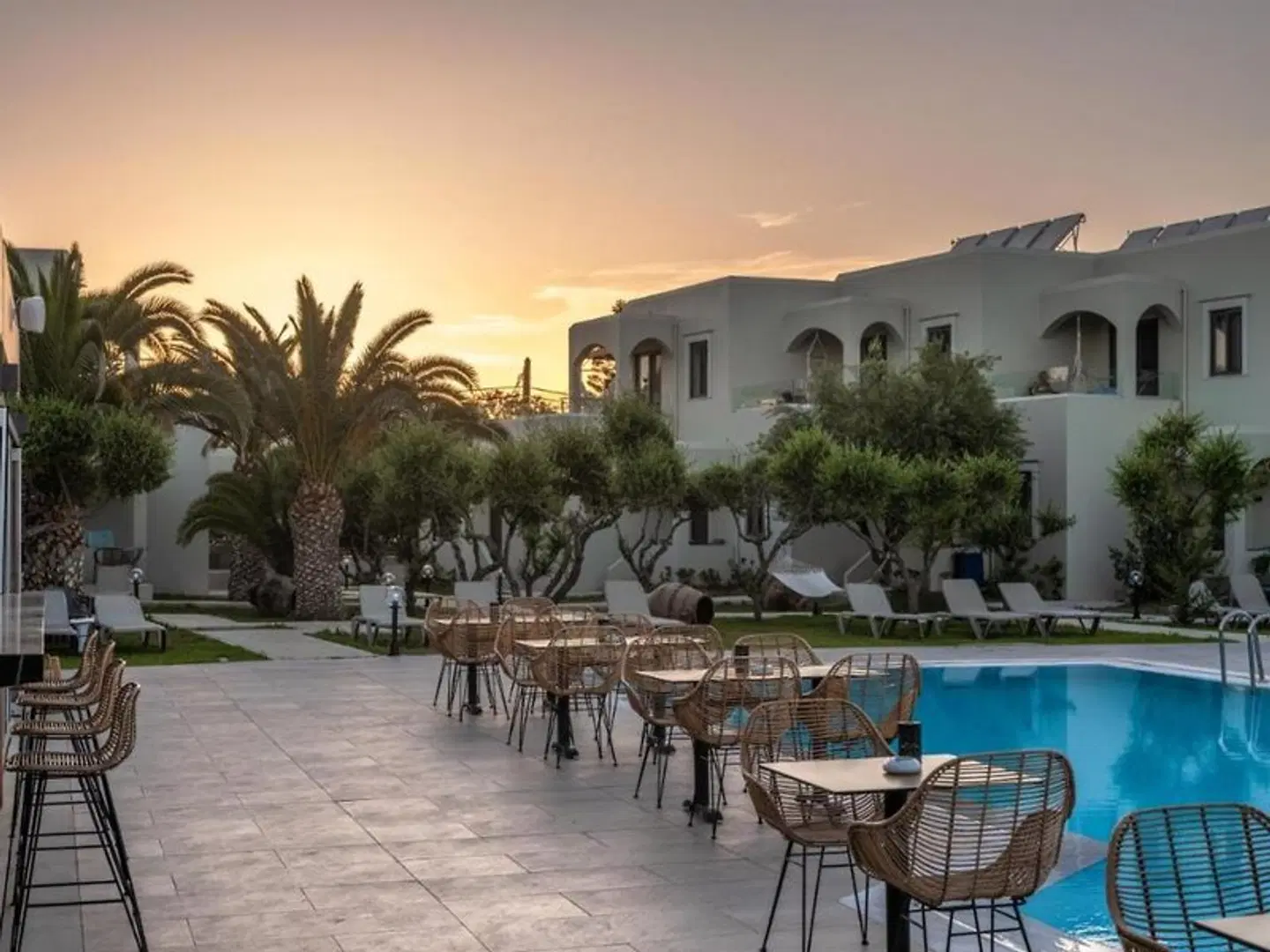 Malena Hotel & Suites Terrasse