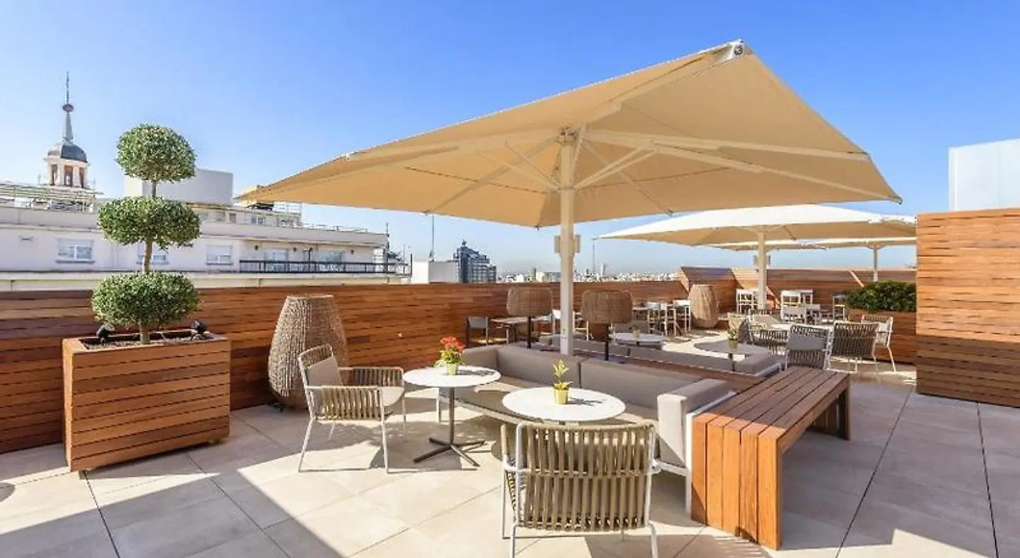 Meliá Madrid Serrano Terrasse