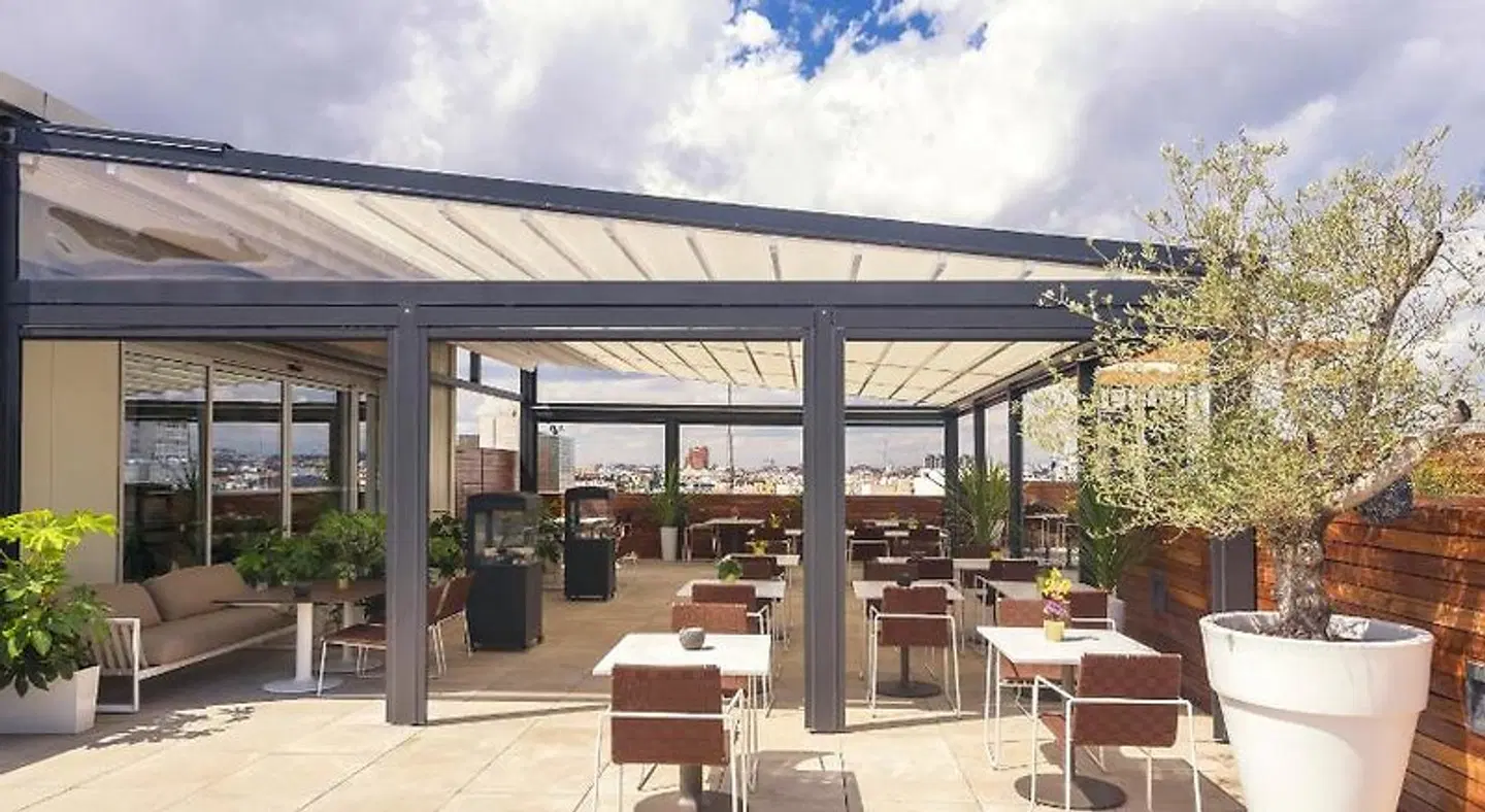 Meliá Madrid Serrano Terrasse