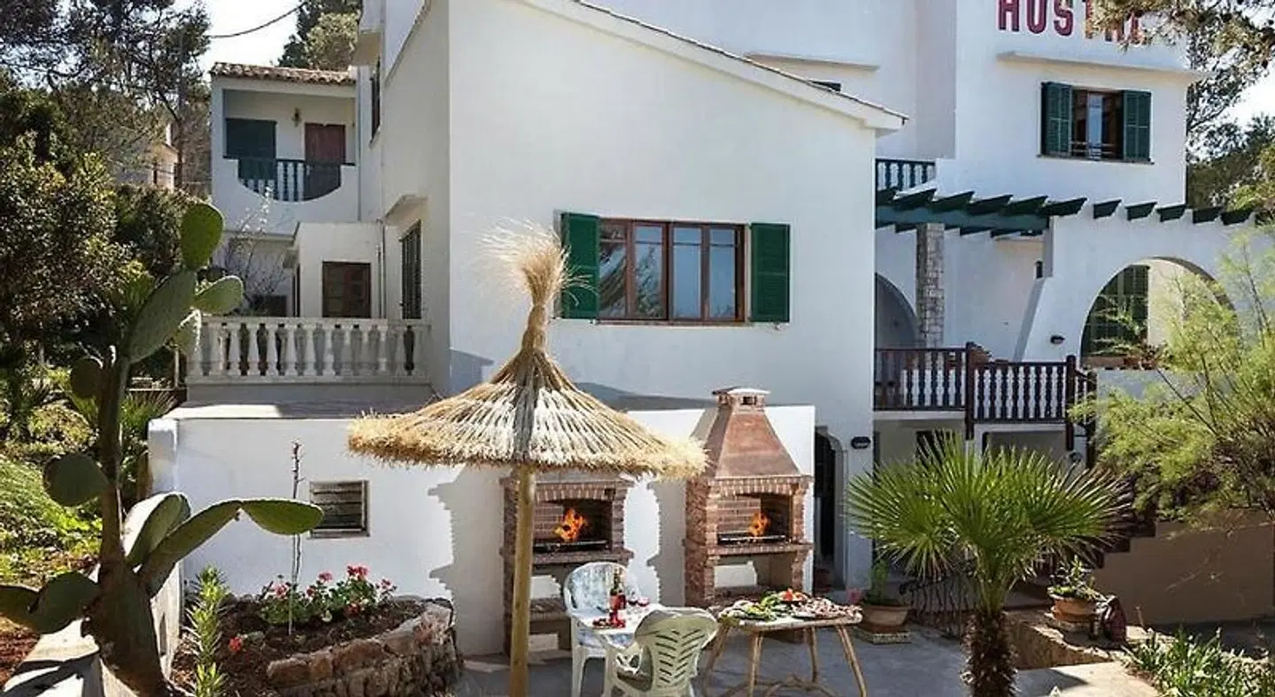 Hostal Los Pinos Terrasse