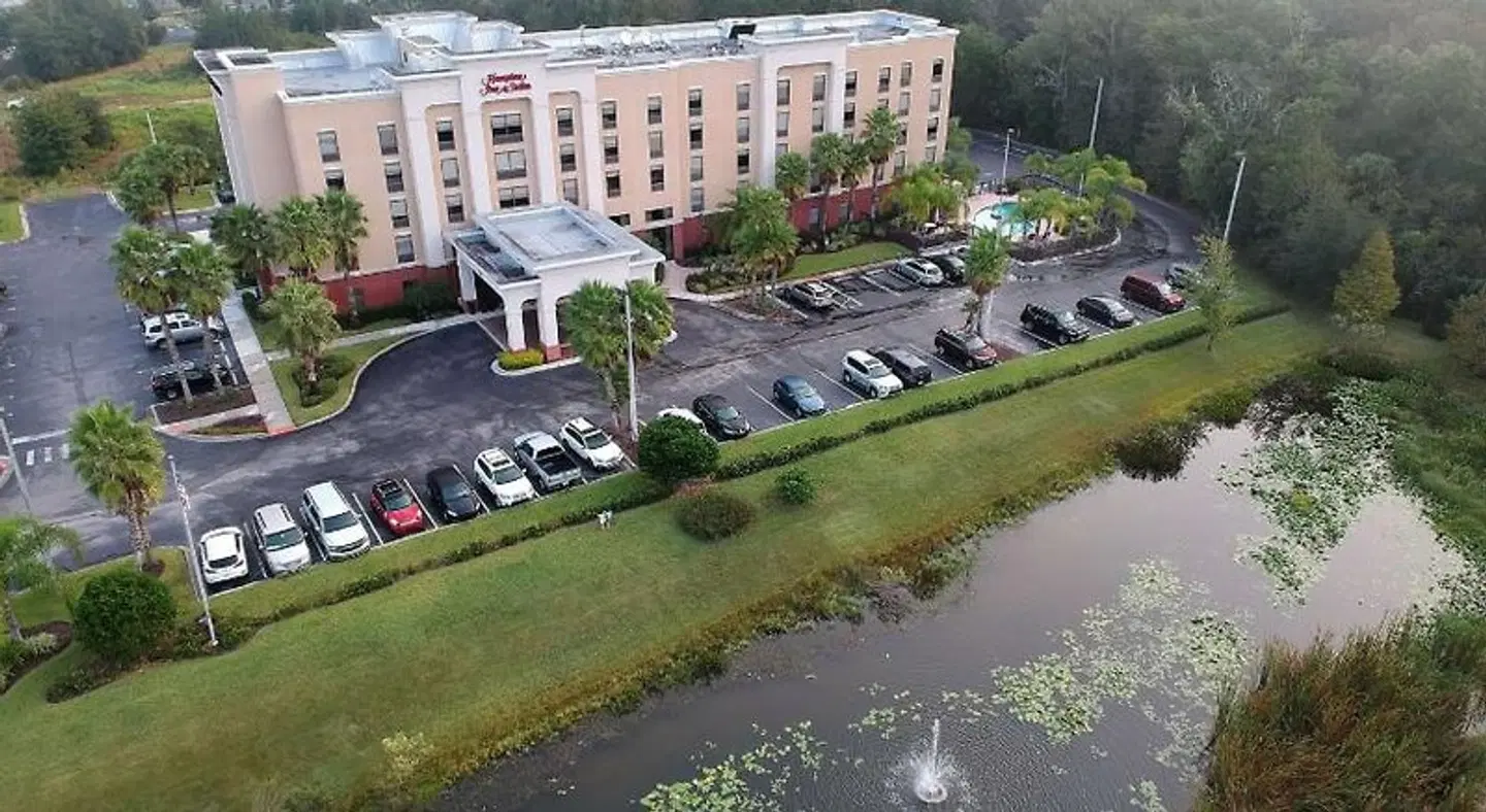 Hampton Inn & Suites Tampa-Wesley Chapel Garten