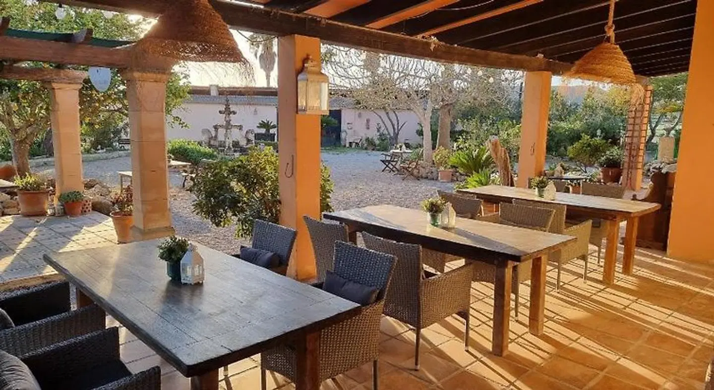 Finca Caballo Blanco Terrasse