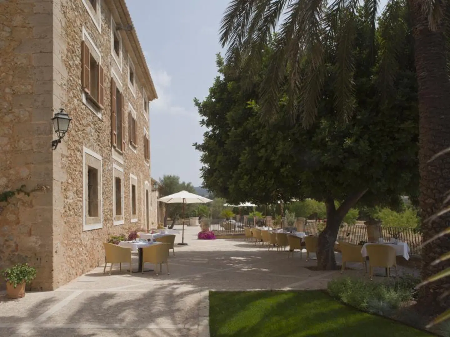 Finca Can Estades Terrasse