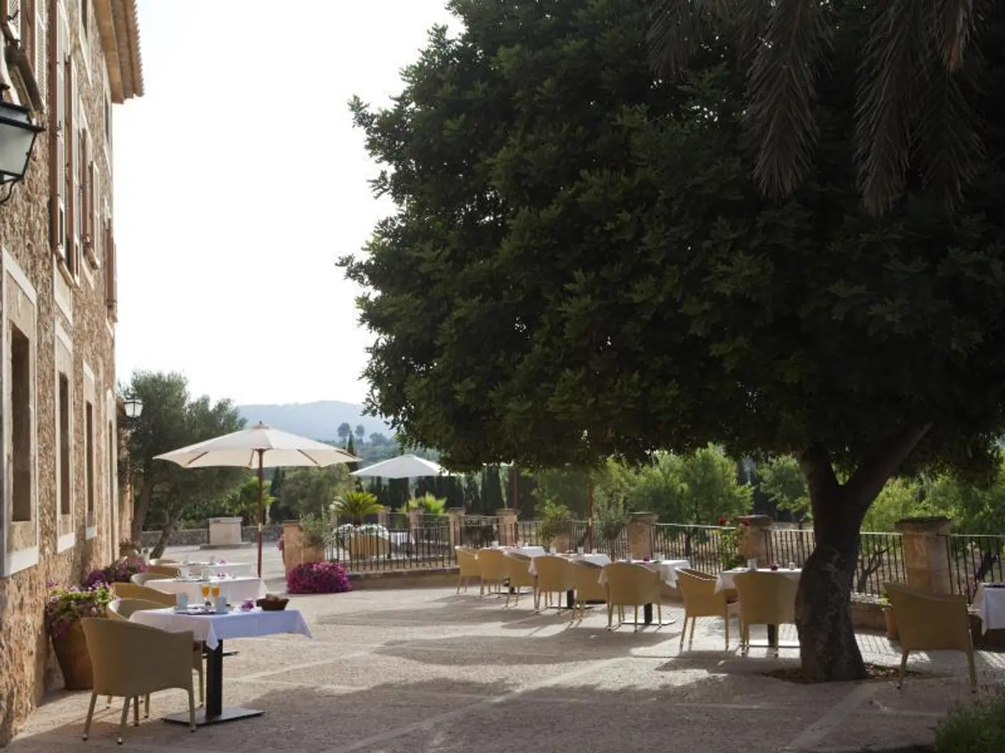 Finca Can Estades Terrasse