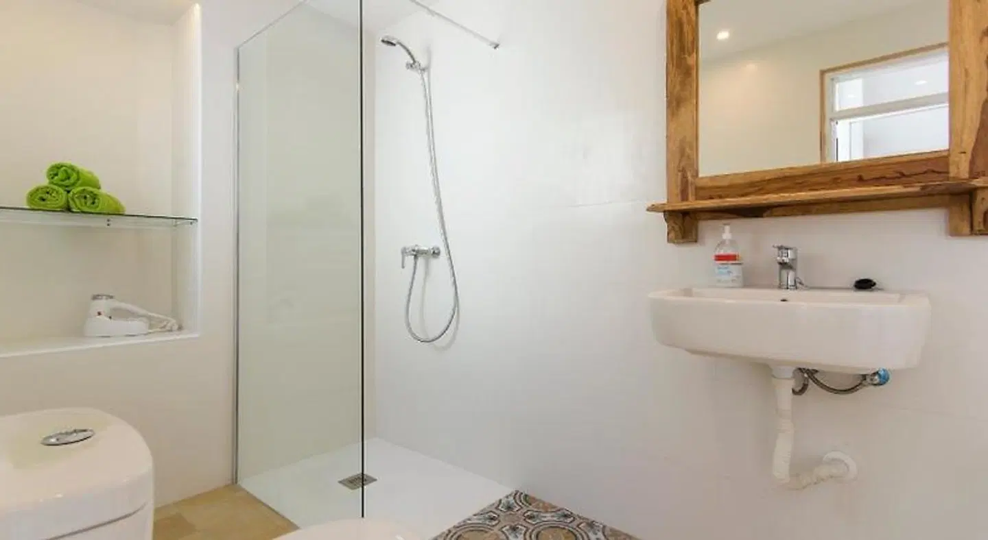 Pensión Bellavista Badezimmer