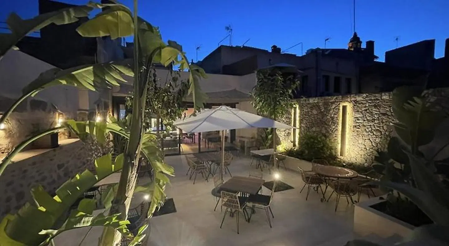Petit Hotel C'an Mel Terrasse