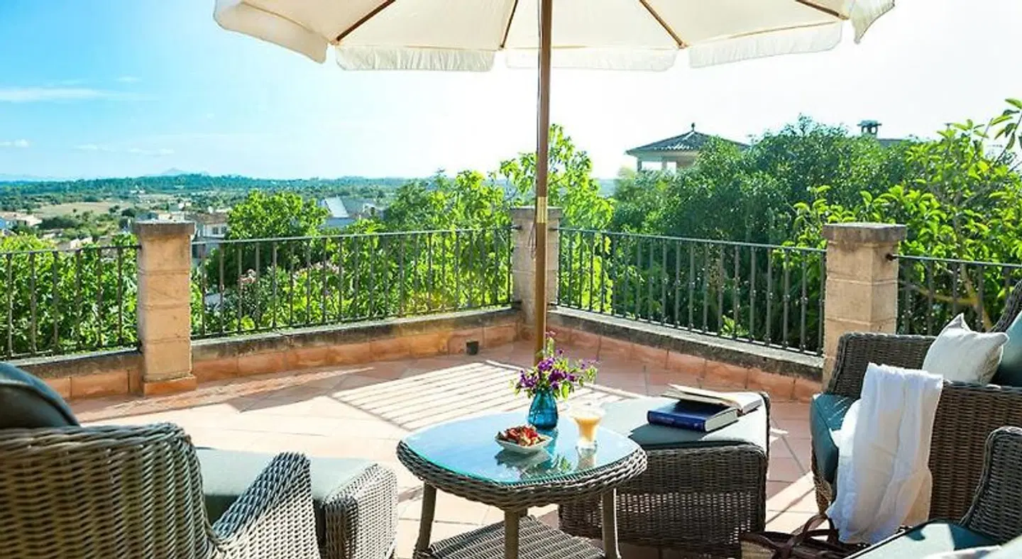 Rural Casa Font i Roig Terrasse