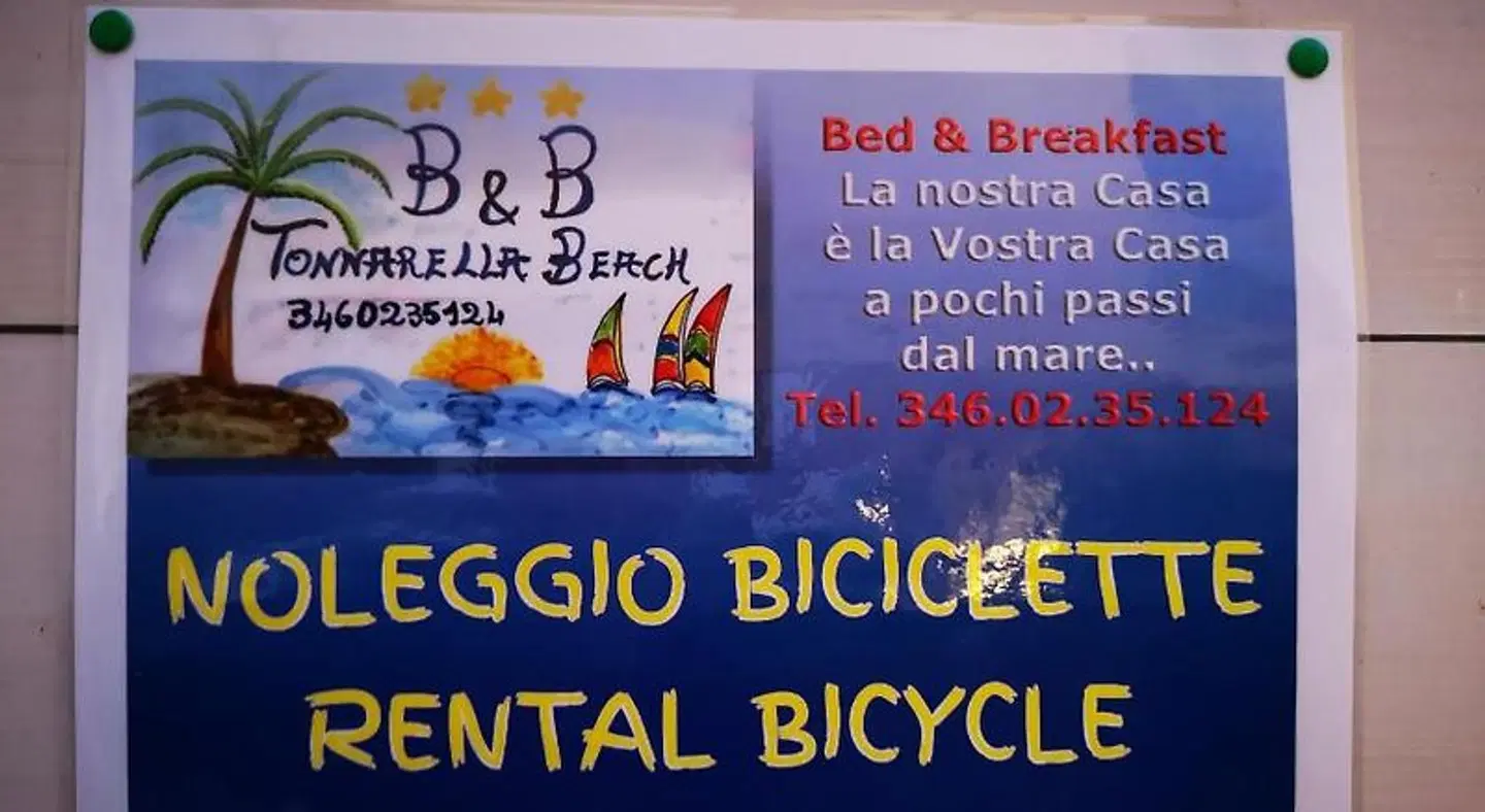 B&B Tonnarella Beach Landkarte