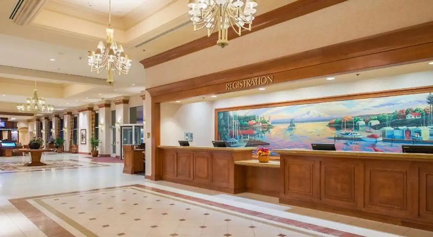 Seattle Airport Hilton Lobby