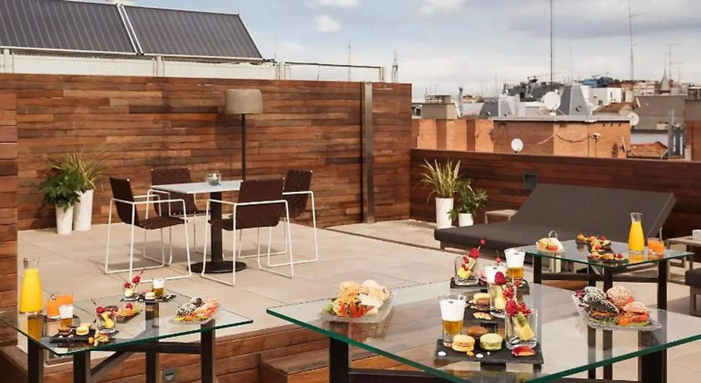 Meliá Madrid Serrano Terrasse