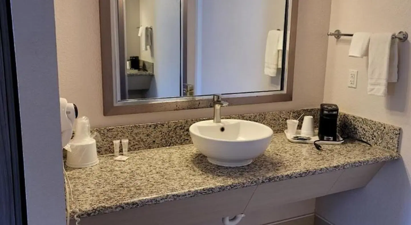 Death Valley Inn Badezimmer