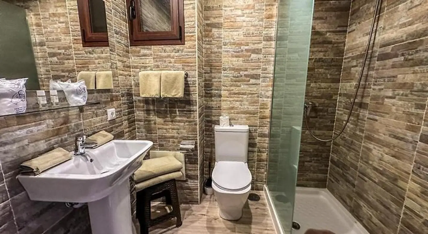Hostal Ca'n Pep Badezimmer