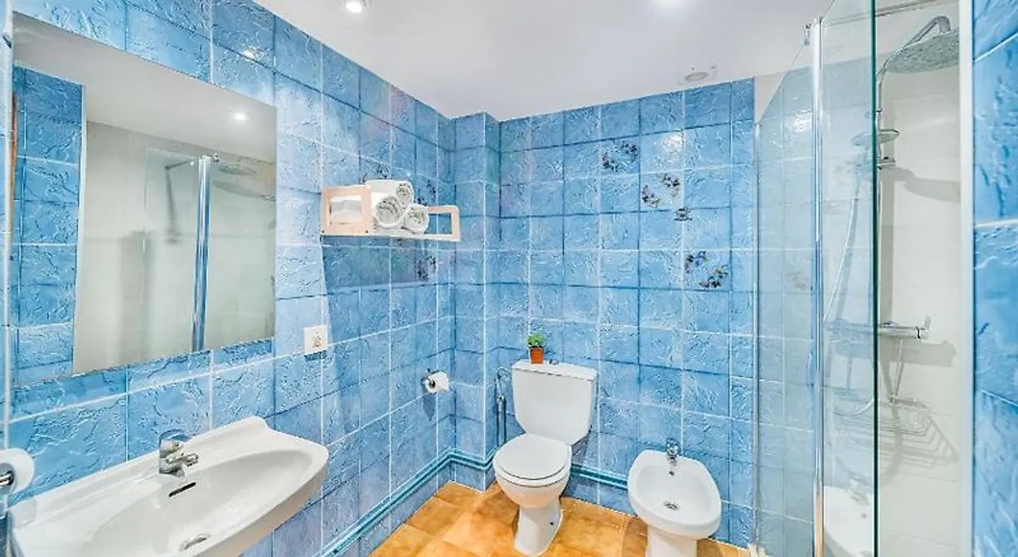 Apartamentos Bressol Badezimmer