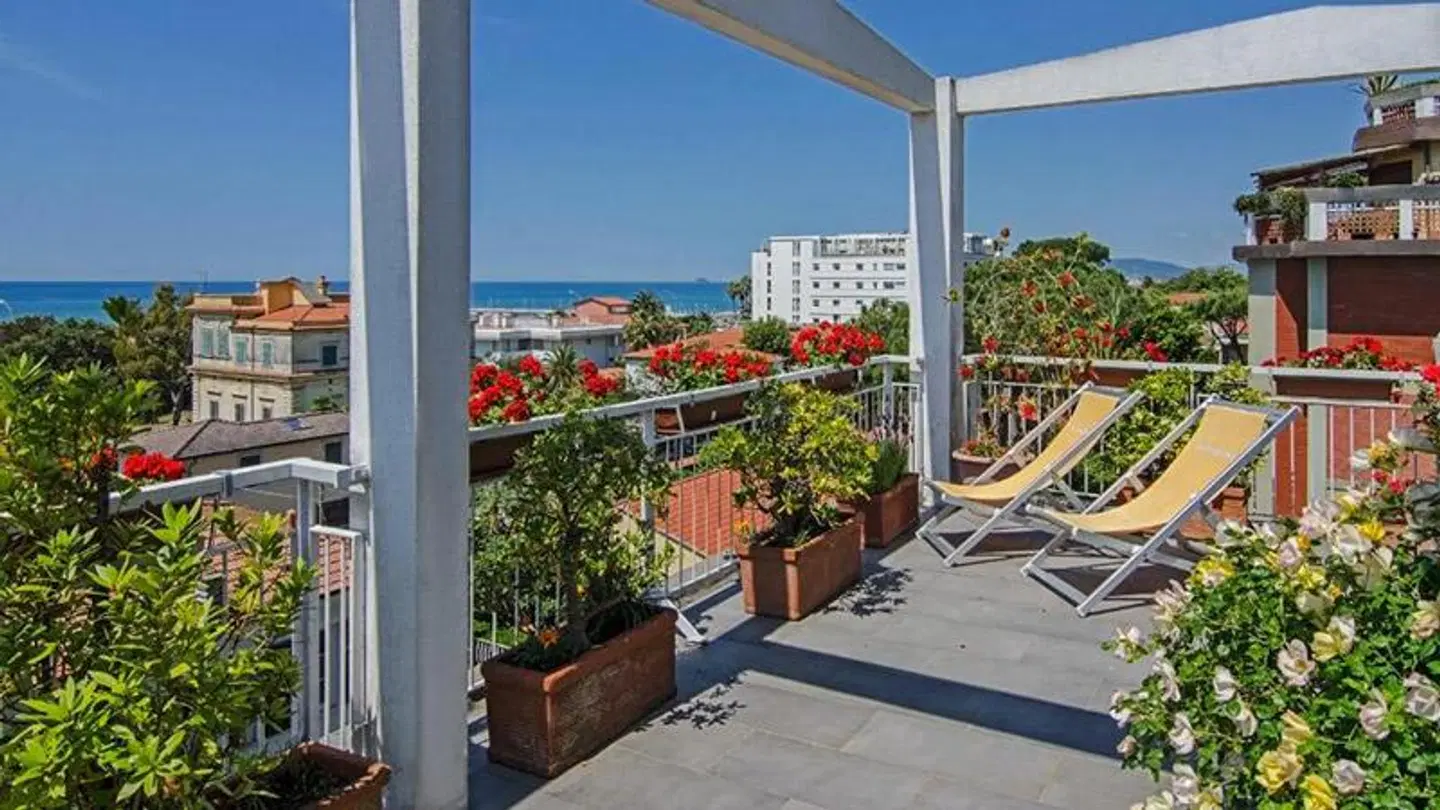HOTEL SCANDINAVIA Terrasse