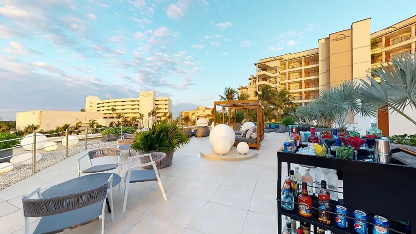 Grand Park Royal Cancún Terrasse