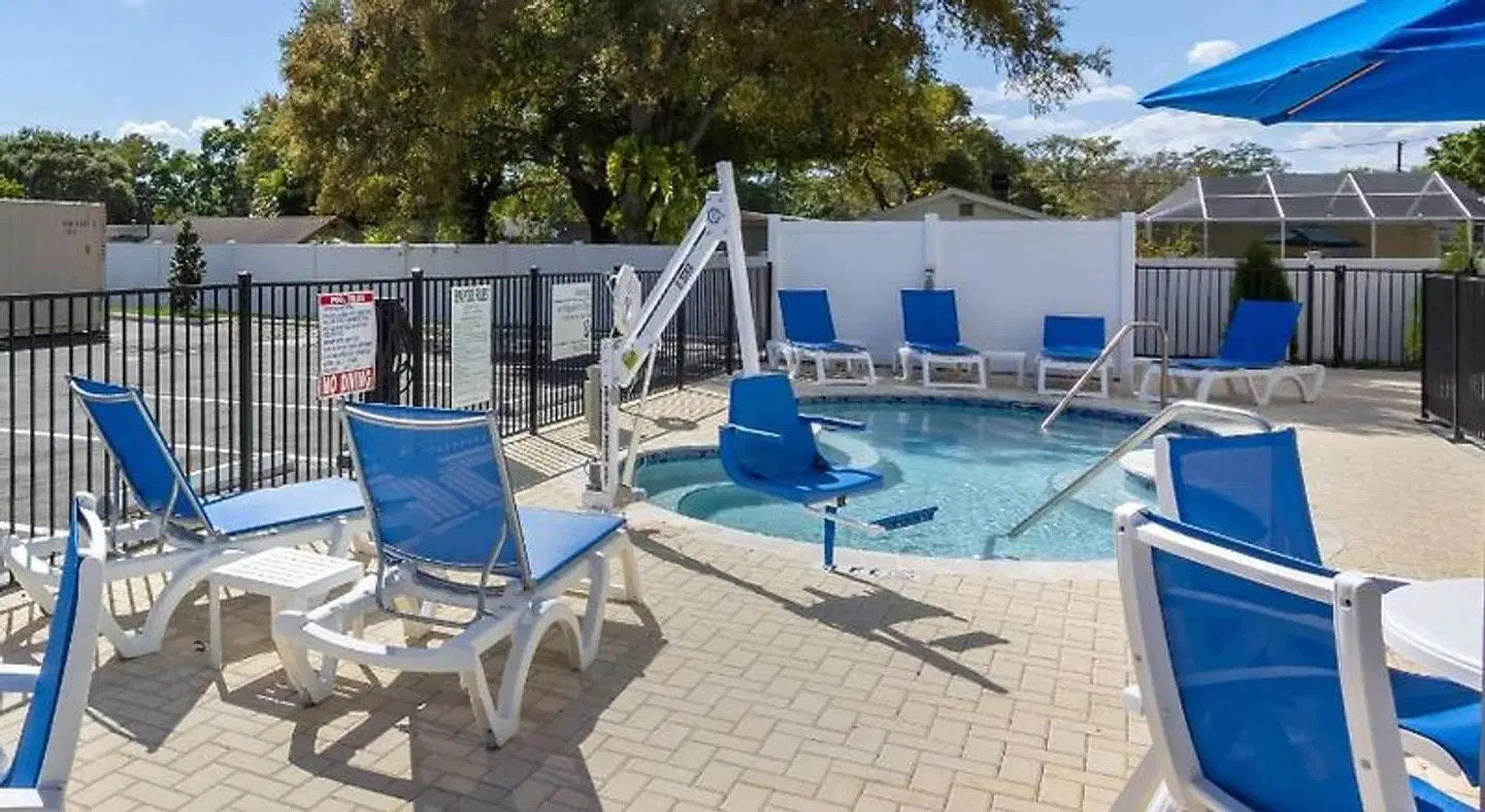 Sleep Inn & Suites Tampa South Terrasse