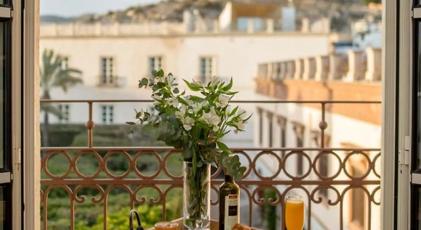 AIRE Hotel & Ancient Baths Terrasse