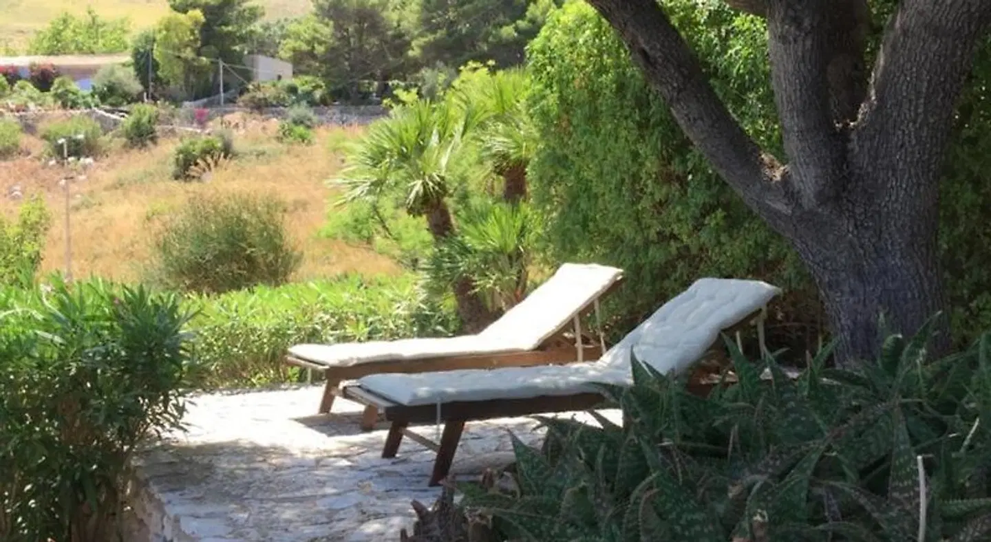 B&B Baglio La Luna Garten