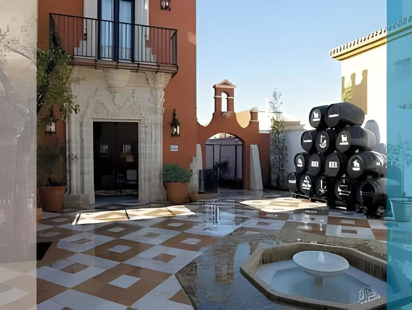 Hotel Soho Boutique Vistahermosa Terrasse