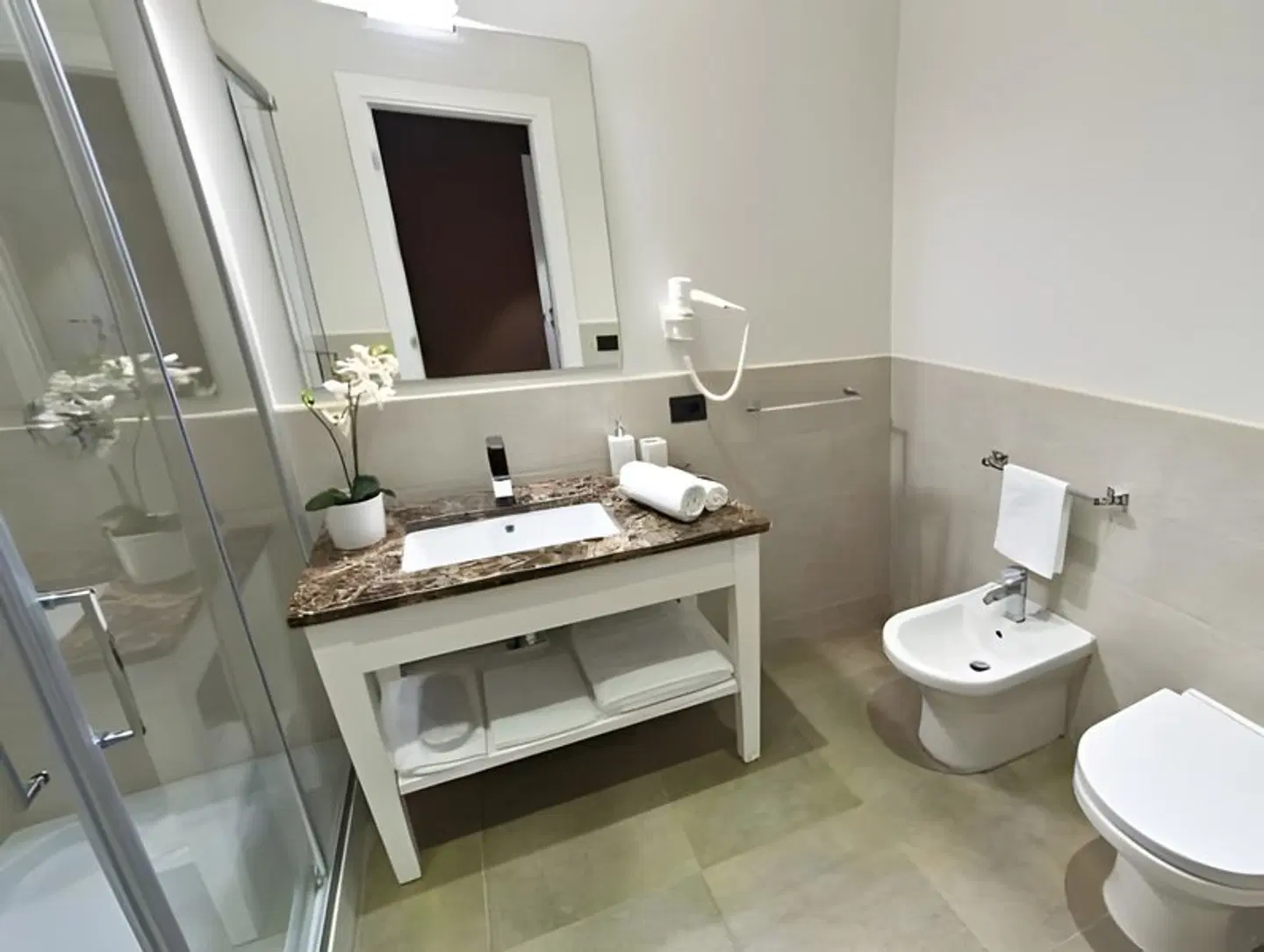 B&B Delle Vittorie Badezimmer