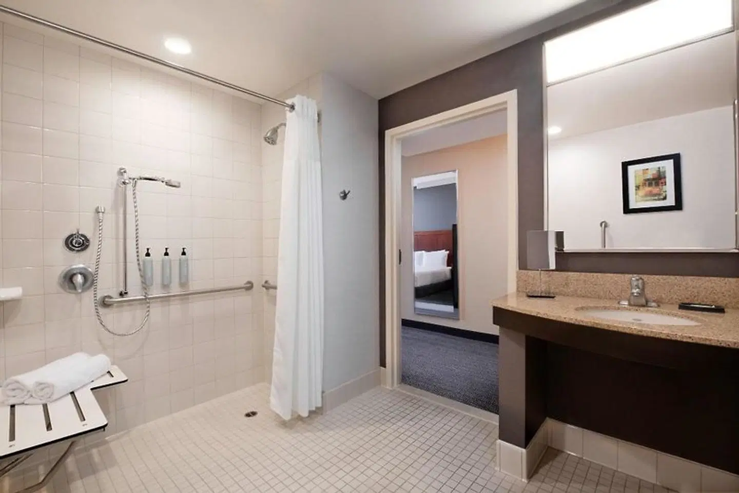 Courtyard by Marriott San Jose North/Silicon Valley Badezimmer
