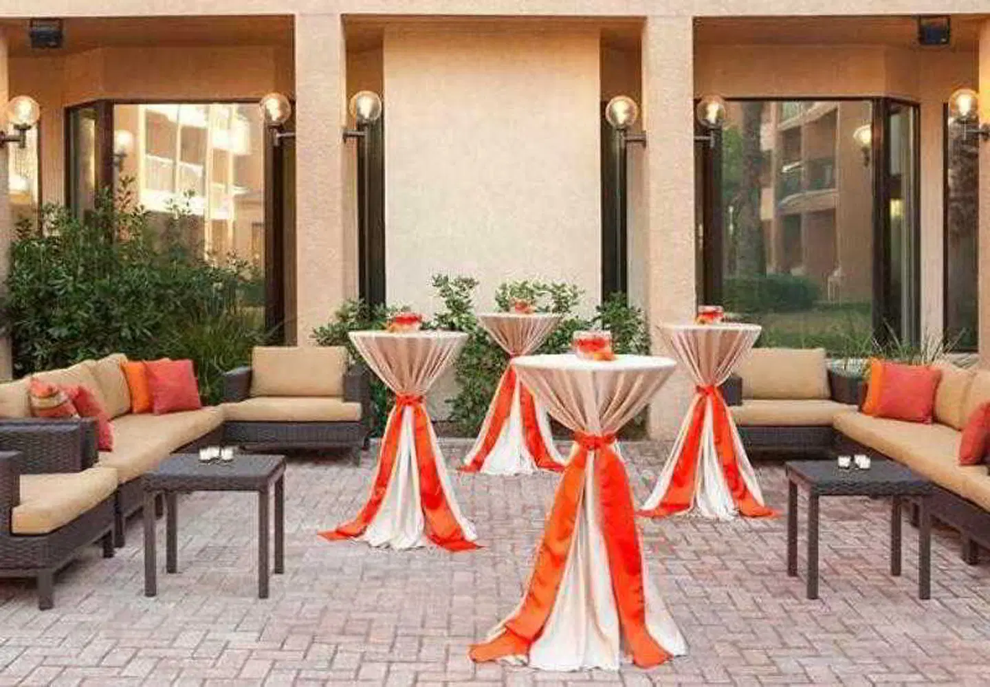 Courtyard by Marriott Las Vegas Convention Center Terrasse