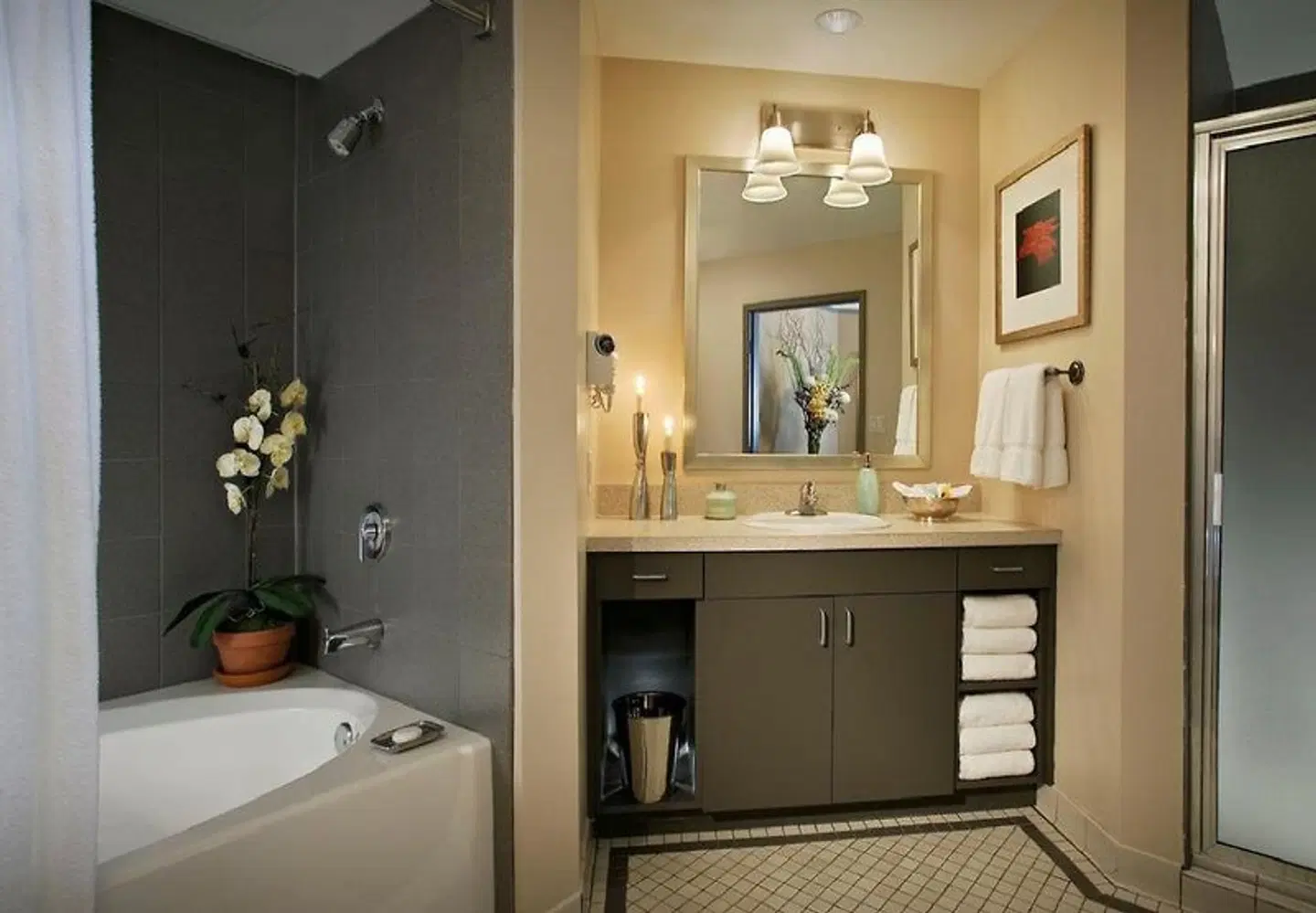 Magnolia Hotel Dallas Badezimmer