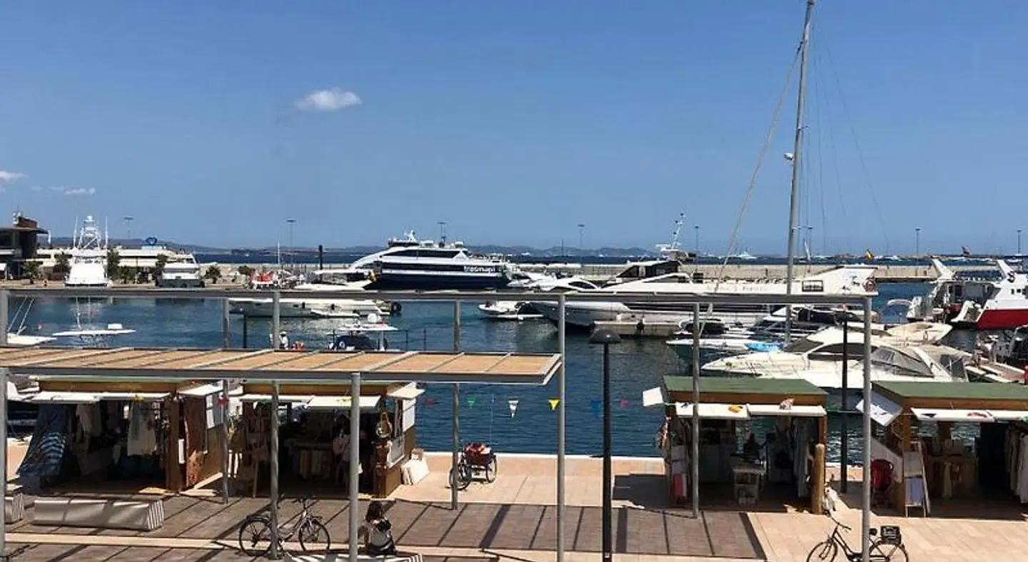 Apartamentos Mar i Vent Puerto de La Savina Formentera Terrasse