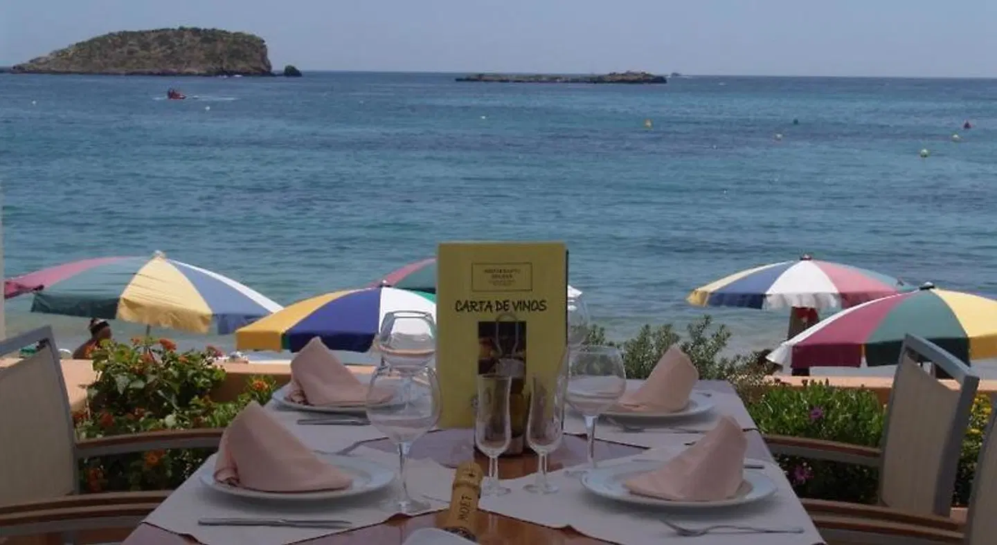 Playa Es Cana Terrasse