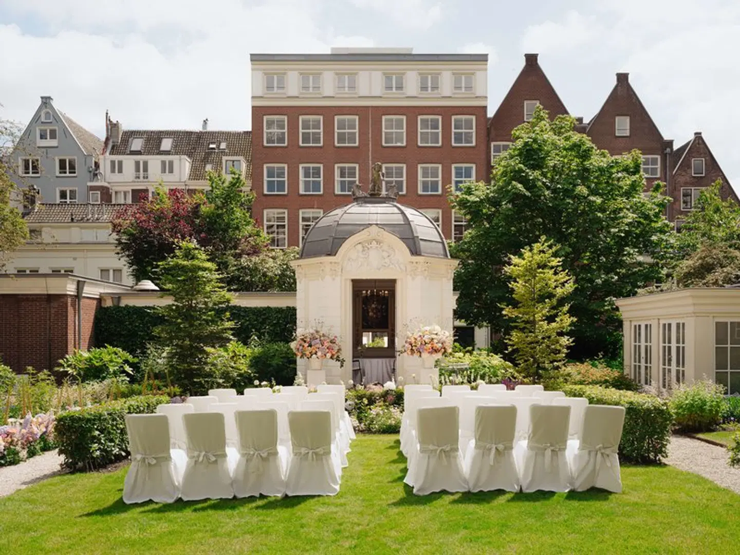 Waldorf Astoria Amsterdam Garten